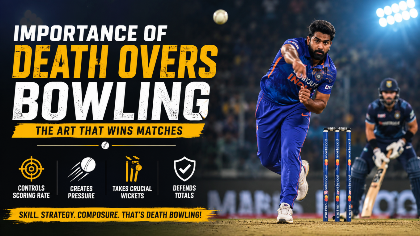Importance of Death Overs Bowling in Cricket: The Art That Wins Matches