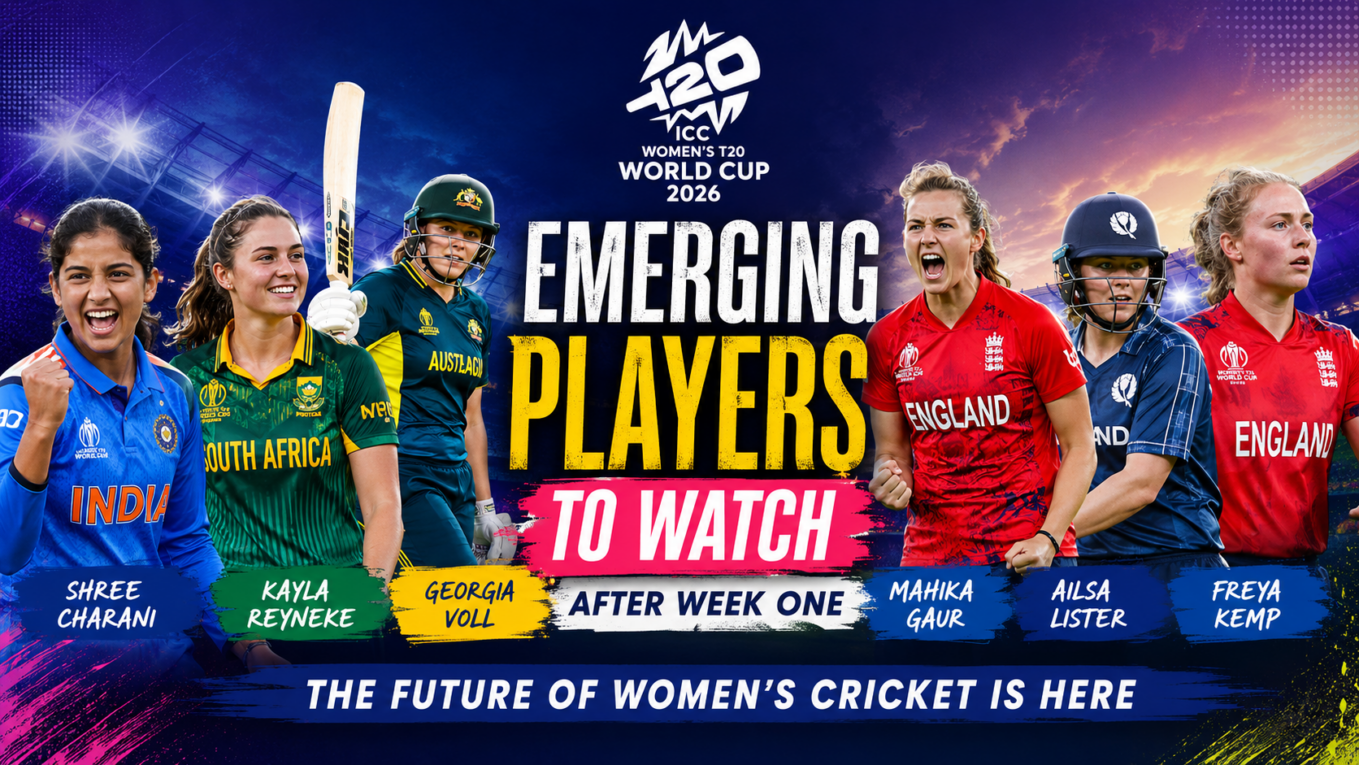 Women’s T20 World Cup Emerging Players to Watch After Week One
