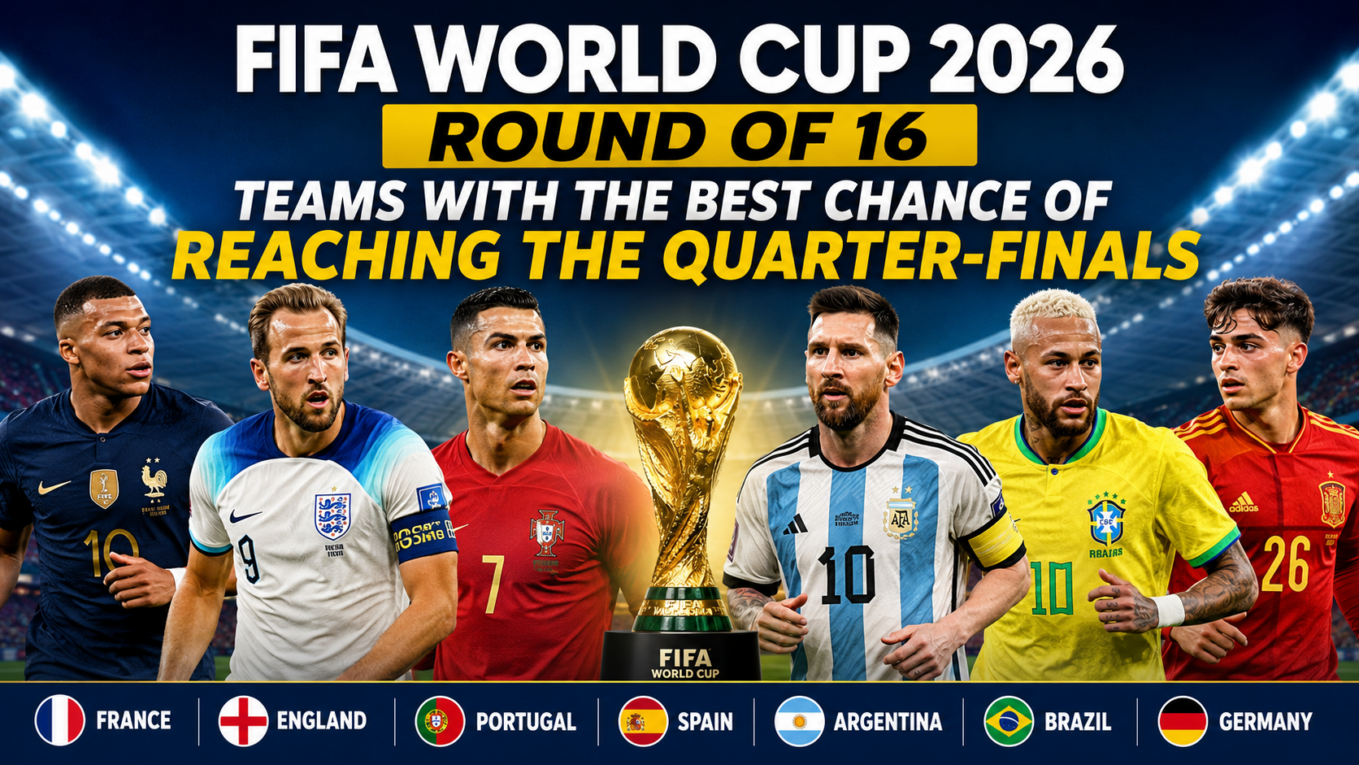 FIFA World Cup Round of 16: Teams With the Best Chance of Reaching the Quarter-Finals