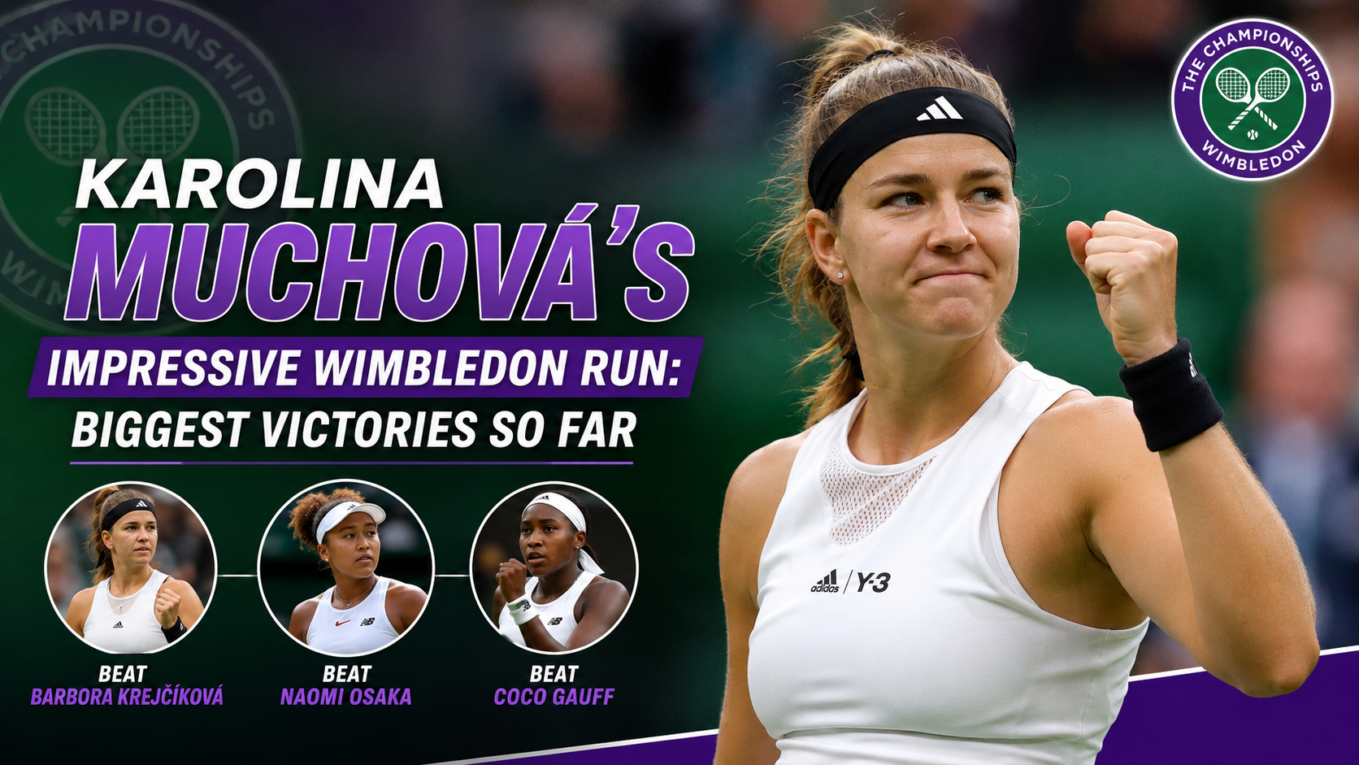 Karolina Muchová’s Impressive Wimbledon Run: Biggest Victories So Far