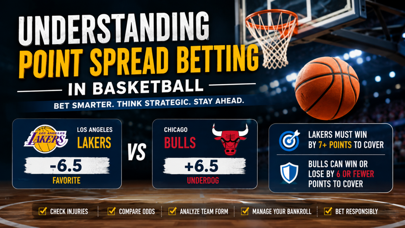 Understanding Point Spread Betting in Basketball: A Beginner-Friendly Guide