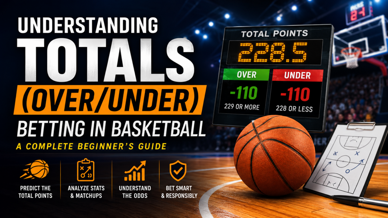 Understanding Totals (Over/Under) Betting in Basketball: A Complete Beginner’s Guide