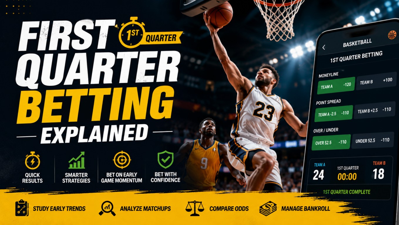 First Quarter Betting Explained: A Beginner’s Guide to Smarter Sports Betting