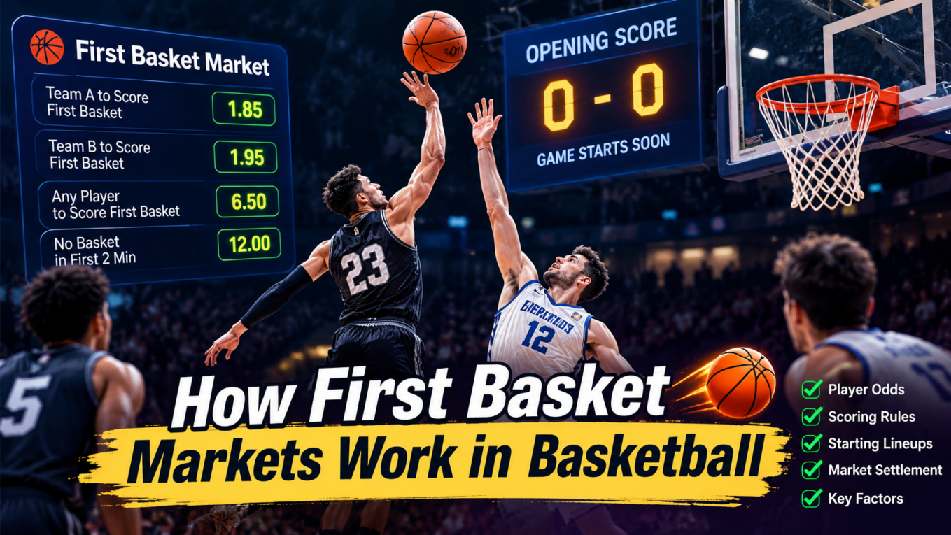 How First Basket Markets Work in Basketball