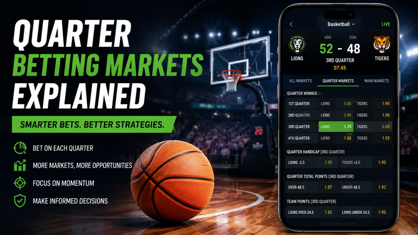 Quarter Betting Markets Explained: A Beginner-Friendly Guide to Smarter Sports Betting