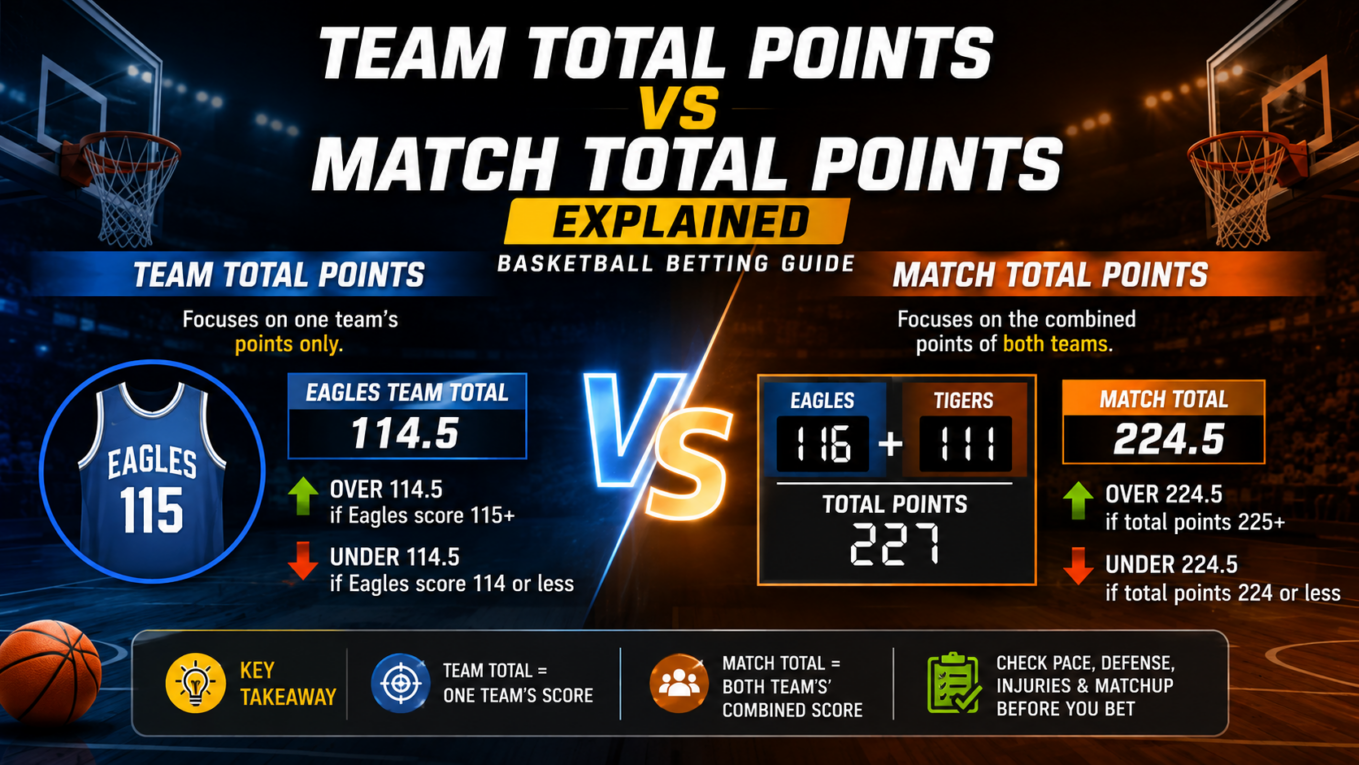 Team Total Points vs Match Total Points Explained